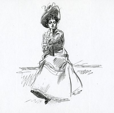 Una ragazza Gibson, c.1902 da Charles Dana Gibson